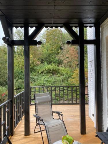 Reconstruction d’une terrasse sur base d’une photo d’époque