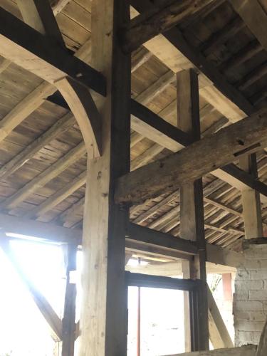 Restauration d'un colombage